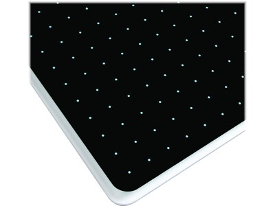 Viztex Glacier Glass Dry-Erase Whiteboard, 17" x 23" (FCVGM1723TP)