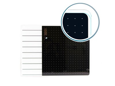 Viztex Glacier Glass Dry-Erase Whiteboard, 17 x 23 (FCVGM1723WP)