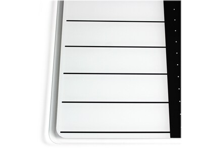 Viztex Glacier Glass Dry-Erase Whiteboard, 17" x 23" (FCVGM1723WP)