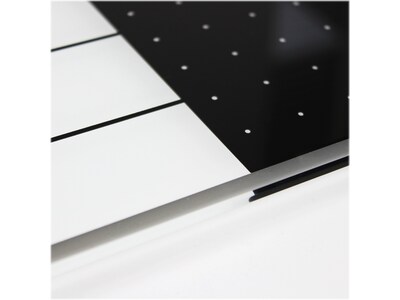 Viztex Glacier Glass Dry-Erase Whiteboard, 17" x 23" (FCVGM1723WP)