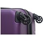 DUKAP RODEZ Plastic Carry-On Luggage, Purple (DKROD00S-PUR)