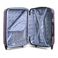 DUKAP RODEZ Plastic Carry-On Luggage, Purple (DKROD00S-PUR)