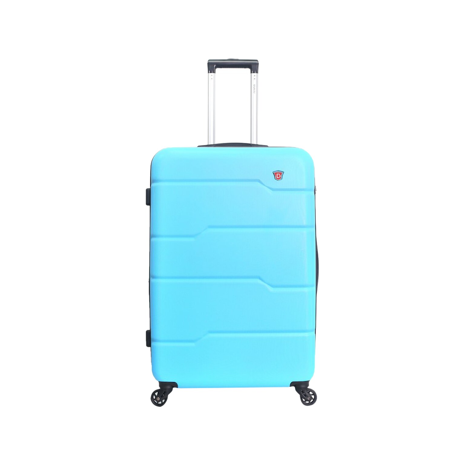 DUKAP Rodez 20 Hardside Carry-On Suitcase, 4-Wheeled Spinner, TSA Checkpoint Friendly, Light Blue (DKROD00S-LBL)