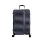 InUSA Ally Plastic 4-Wheel Spinner Luggage, Blue (IUALL00L-BLU)