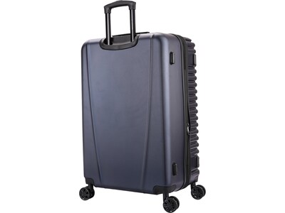 InUSA Ally 28" Hardside Suitcase, 4-Wheeled Spinner, TSA Checkpoint Friendly, Blue (IUALL00L-BLU)