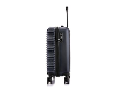 InUSA Ally 19.29" Hardside Suitcase, 4-Wheeled Spinner, TSA Checkpoint Friendly, Navy Blue (IUALL00S-BLU)