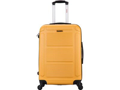 InUSA Pilot 4-Wheel Spinner Luggage, Mustard (IUPIL00M-MUS)