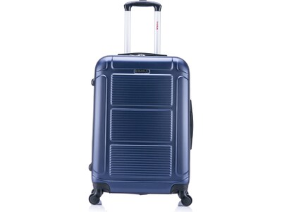 InUSA Pilot 3-Piece Hardside Spinner Luggage Set, TSA Checkpoint Friendly, Blue (IUPILSML-BLU)