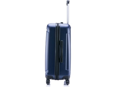 InUSA Pilot 3-Piece Hardside Spinner Luggage Set, Blue (IUPILSML-BLU)