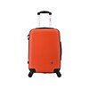 InUSA Royal Plastic Carry-On Luggage, Orange (IUROY00S-ORG)