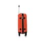 InUSA Royal Plastic Carry-On Luggage, Orange (IUROY00S-ORG)