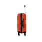 InUSA Royal Plastic Carry-On Luggage, Orange (IUROY00S-ORG)