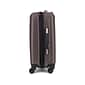 InUSA Royal PC/ABS Plastic Carry-On Luggage, Brown (IUROY00S-BRO)