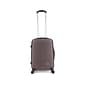 InUSA Royal PC/ABS Plastic Carry-On Luggage, Brown (IUROY00S-BRO)