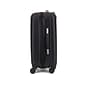 InUSA Royal PC/ABS Plastic Carry-On Luggage, Black (IUROY00S-BLK)