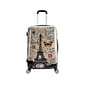 InUSA Prints PC/ABS Plastic 4-Wheel Spinner Luggage, Paris (IUAPC00M-PAR)