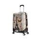 InUSA Prints PC/ABS Plastic 4-Wheel Spinner Luggage, Paris (IUAPC00M-PAR)