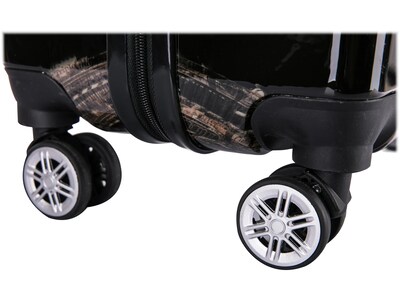 InUSA 24" Hardside Paris Suitcase, 4-Wheeled Spinner, TSA Checkpoint Friendly, Paris (IUAPC00M-PAR)