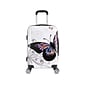 InUSA Prints PC/ABS Plastic Carry-On Luggage, Butterfly (IUAPC00S-BUT)