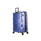 DUKAP ZONIX PC/ABS Plastic Luggage Set, Blue (DKZONSML-BLU)