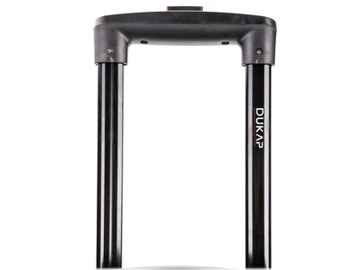 DUKAP Zonix Hardside Spinner Luggage Set, Black (DKZONSML-BLK)