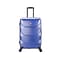 DUKAP ZONIX PC/ABS Plastic 4-Wheel Spinner Luggage, Blue (DKZON00M-BLU)