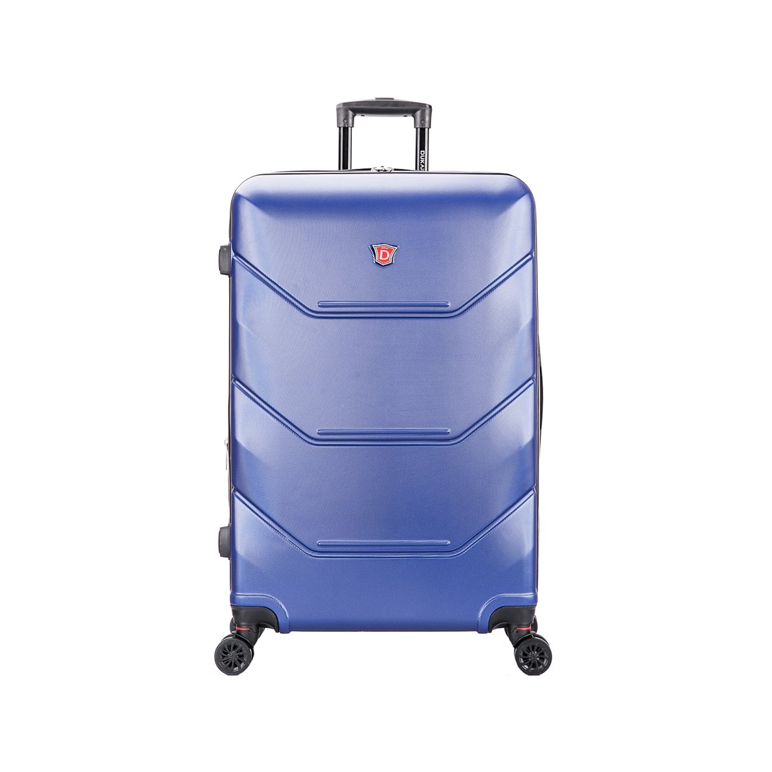 DUKAP Zonix 32.28 Hardside Suitcase, 4-Wheeled Spinner, Blue (DKZON00L-BLU)