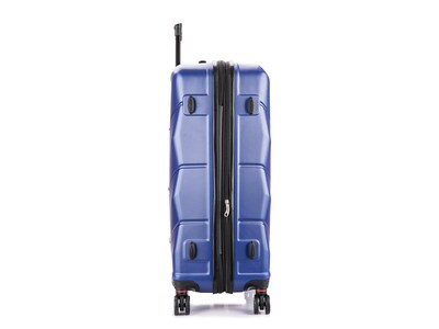 DUKAP Zonix 32.28" Hardside Suitcase, 4-Wheeled Spinner, Blue (DKZON00L-BLU)