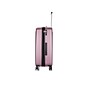 DUKAP CRYPTO PC/ABS Plastic 4-Wheel Spinner Luggage, Rose Gold (DKCRY00M-ROS)