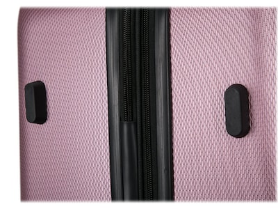 DUKAP Crypto 27.5" Hardside Suitcase, 4-Wheeled Spinner, TSA Checkpoint Friendly, Rose Gold (DKCRY00M-ROS)