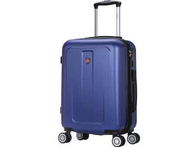 DUKAP CRYPTO Plastic Carry-On Luggage, Blue (DKCRY00S-BLU)