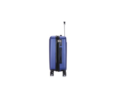 DUKAP CRYPTO Plastic Carry-On Luggage, Blue (DKCRY00S-BLU)