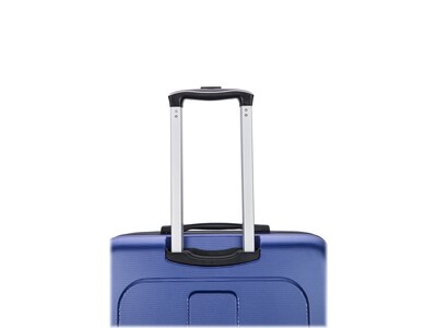 DUKAP Crypto 19.75" Hardside Carry-On Suitcase, 4-Wheeled Spinner, TSA Checkpoint Friendly, Blue (DKCRY00S-BLU)