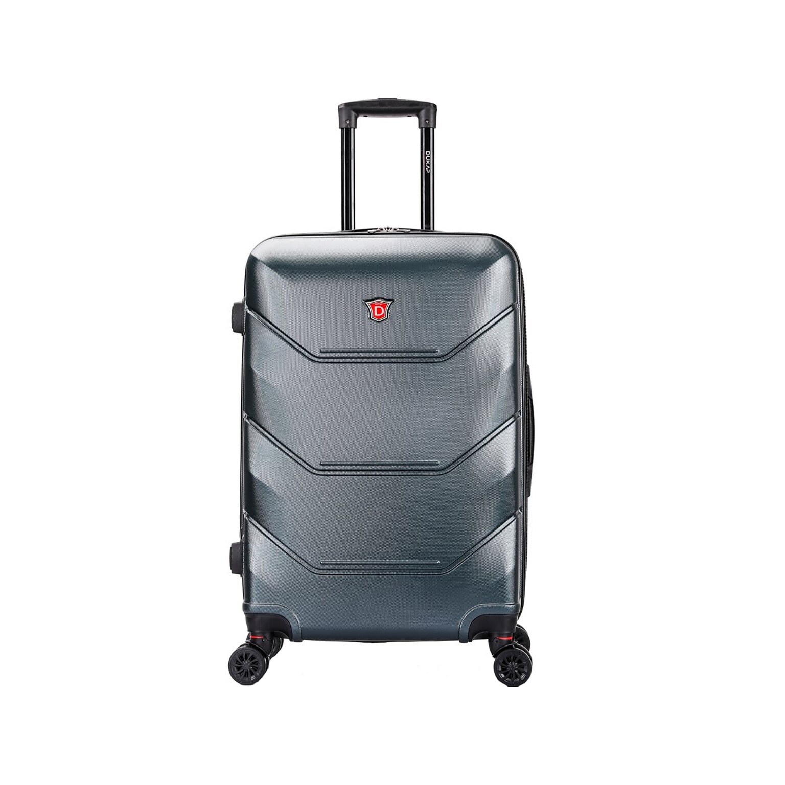 DUKAP Zonix 26 Hardside Suitcase, 4-Wheeled Spinner, TSA Checkpoint Friendly, Green (DKZON00M-GRE)