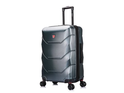 DUKAP Zonix 28.35 Hardside Suitcase, 4-Wheeled Spinner, Green (DKZON00M-GRE)