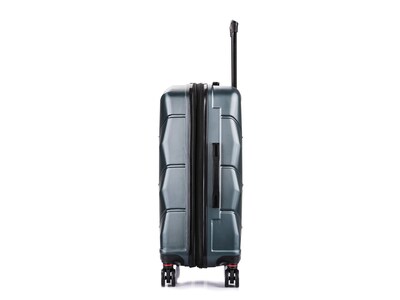 DUKAP Zonix 26" Hardside Suitcase, 4-Wheeled Spinner, TSA Checkpoint Friendly, Green (DKZON00M-GRE)