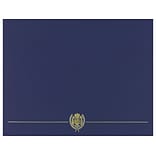 Great Papers! Classic Crest Certificate Cover, Navy, 50/Pack (903115PK10)