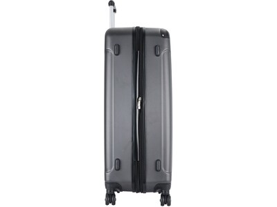 DUKAP Intely 32" Hardside Suitcase, 4-Wheeled Spinner, TSA Checkpoint Friendly, Gray (DKINT00L-GRE)