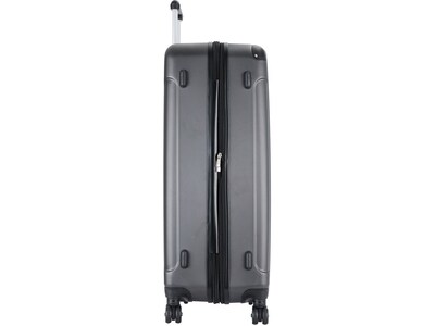 DUKAP Intely 33" Hardside Suitcase, 4-Wheeled Spinner, TSA Checkpoint Friendly, Gray (DKINT00L-GRE)