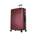 DUKAP INTELY PC/ABS Plastic 4-Wheel Spinner Luggage, Wine (DKINT00L-WIN)