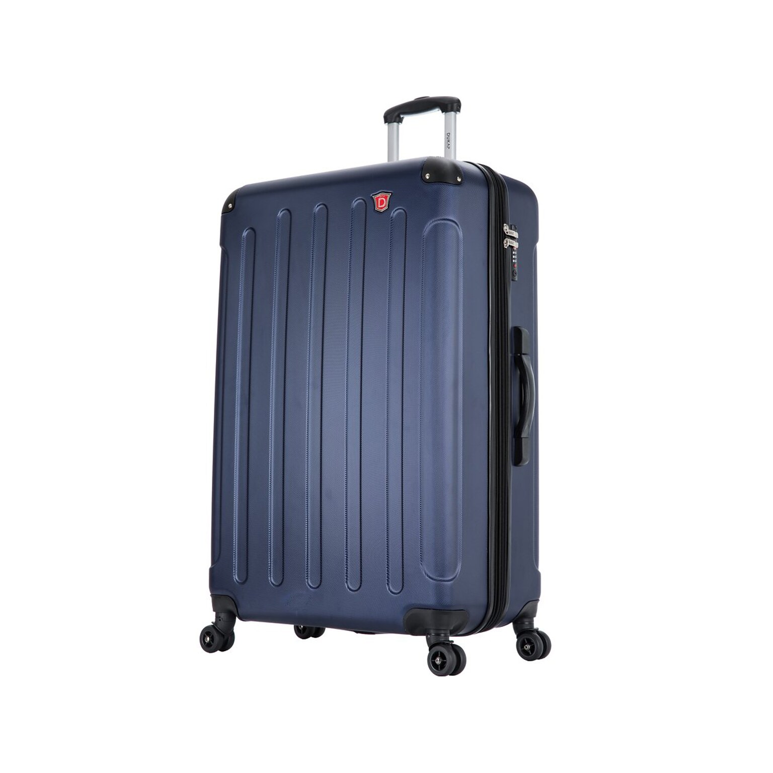 DUKAP Intely 32 Hardside Suitcase, 4-Wheeled Spinner, TSA Checkpoint Friendly, Blue (DKINT00L-BLU)