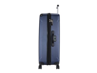 DUKAP Intely 32 Hardside Suitcase, 4-Wheeled Spinner, TSA Checkpoint Friendly, Blue (DKINT00L-BLU)