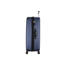 DUKAP INTELY PC/ABS Plastic 4-Wheel Spinner Luggage, Blue (DKINT00L-BLU)