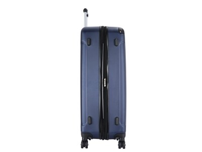 DUKAP Intely 32" Hardside Suitcase, 4-Wheeled Spinner, TSA Checkpoint Friendly, Blue (DKINT00L-BLU)