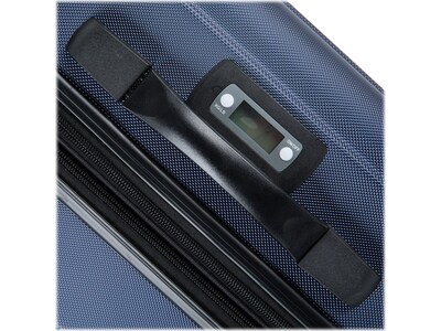 DUKAP Intely 32" Hardside Suitcase, 4-Wheeled Spinner, TSA Checkpoint Friendly, Blue (DKINT00L-BLU)