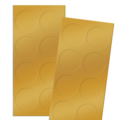 Great Papers! Seals, Gold Foil, 50/Pack (901200)