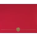 Masterpiece Studios Certificate Holders, 9.375 x 12, Red, 5/Pack (903031)