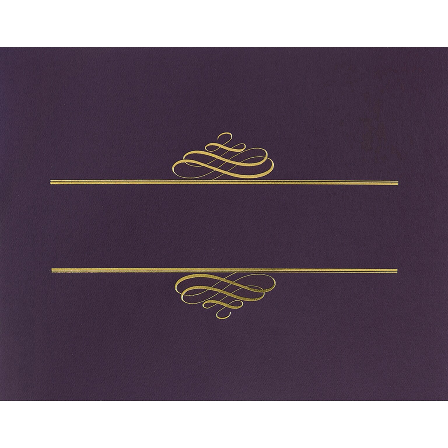 Great Papers Certificate Holders, 9.375 x 12, Plum, 5/Pack (903106)