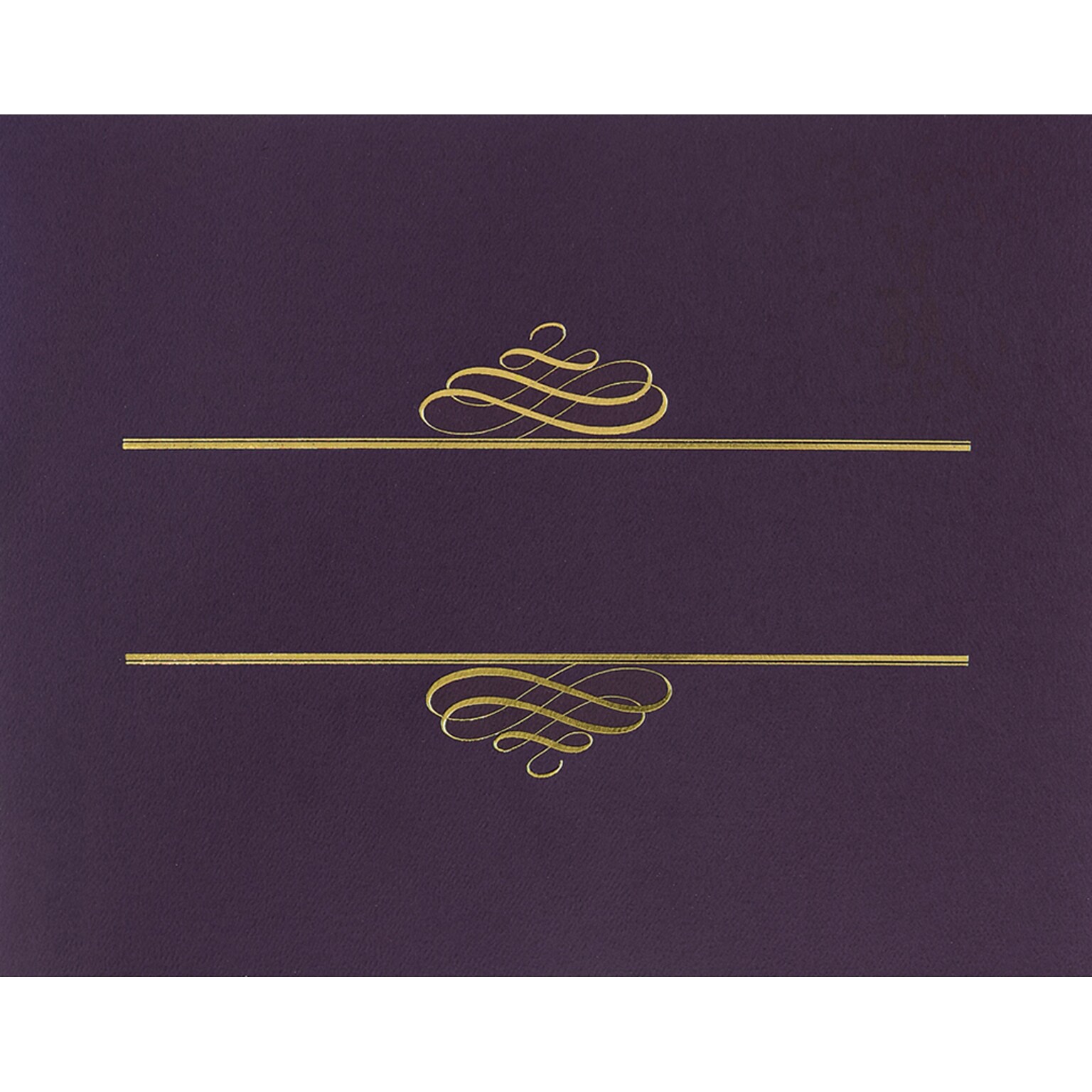 Masterpiece Studios Certificate Holders, 9.375 x 12, Plum, 5/Pack (903106)