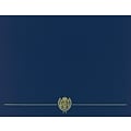 Great Papers Classic Crest Certificate Holders, 8.5 x 11, Navy, 5/Pack (903115)